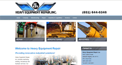 Desktop Screenshot of heavyequiprepair.com